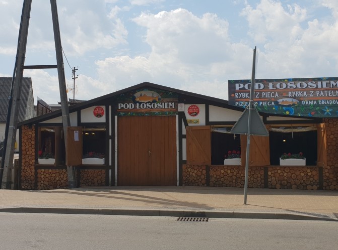 Pod ŁososiemPrzed otwarciem... :)